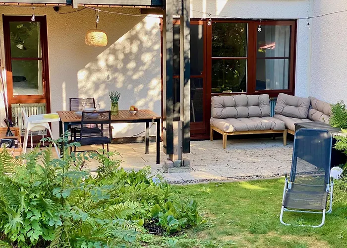 公寓 Snug 2 - Design Am Mit Terrasse, Garten, 40m Vom *