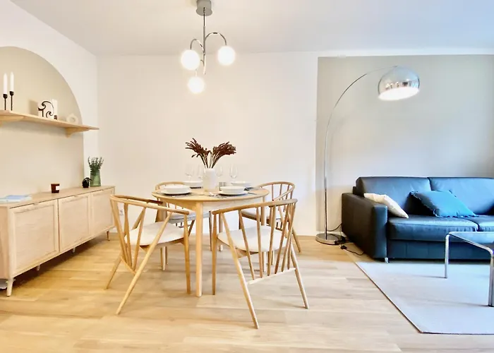 Snug 2 - Design Am Mit Terrasse, Garten, 40m Vom 公寓 韦尔策