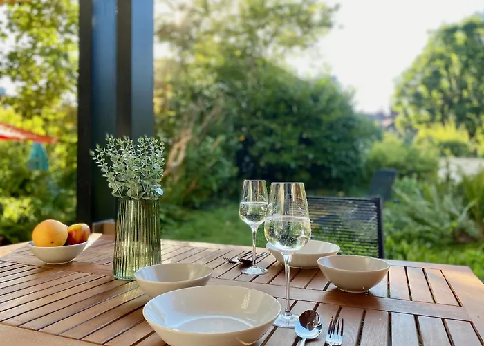 Snug 2 - Design Am Mit Terrasse, Garten, 40m Vom 公寓 韦尔策